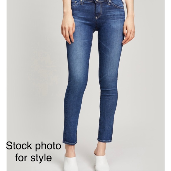 BNWT AG "THE STILT" CORDUROY CIGARETTE JEANS - Picture 2 of 12